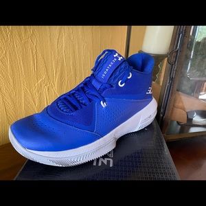 Underarmour SC 3zero IV basketball shoes blue